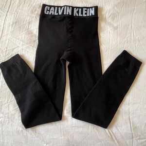 Calvin Klein Kids Leggings in Black